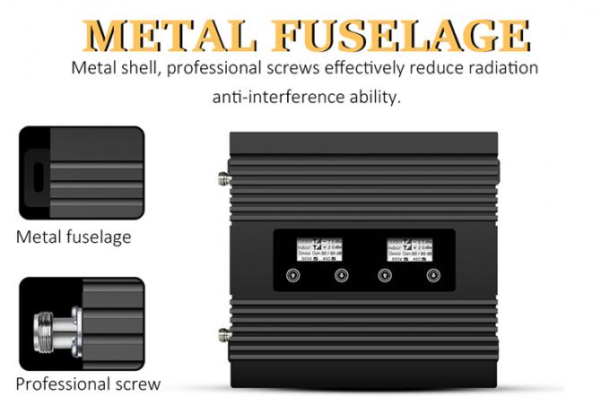 Tri de Bandrepeater van 2G 3G 4G, 850/1800/2100MHz Cellulaire Signaalrepeater 5