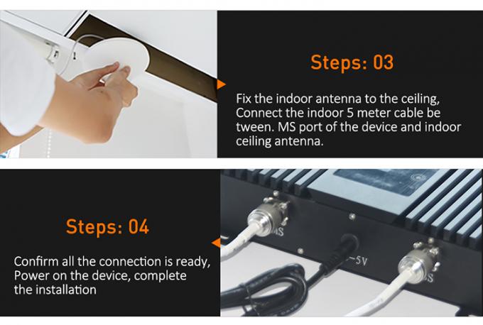 Van de aanwinsten80db Hulp2g 3G 4G het Signaalversterker van de Triband de Celtelefoon 11