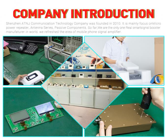 17dBm de cellulaire Signaalversterker, verbindt 8 GSM-netwerkrepeater 12