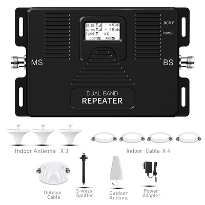 kopen 70dB de Versterker Band5 Band2 850MHz 1900MHz van de aanwinsten2g 3G 4G Repeater online vervaardiging