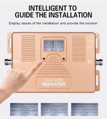 ATNJ 1800 van de het Netwerkrepeater van 2100MHz 2g 3g 4g ALC de Mobiele Dubbele Band Lte
