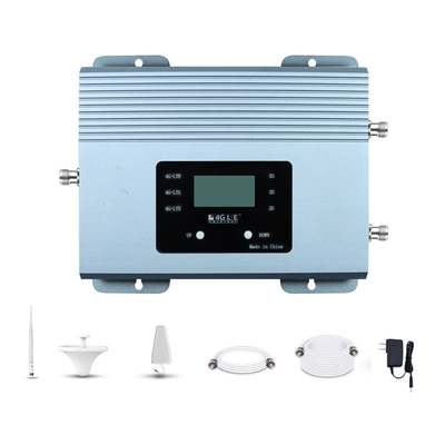 De output in real time toont 20dBm GSM900 LTE 4G 2100MHz Dubbele Band Slim Mobiel Signaal de Hulprepeater van 2G 3G 4G