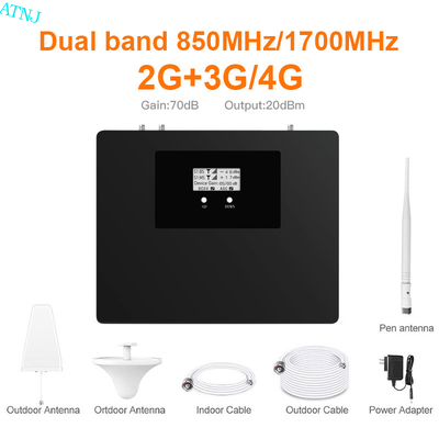 Goede prijs van het de Bandsignaal van 850MHz 1700MHz Dubbele Hulp de Mobiele telefoonrepeater online
