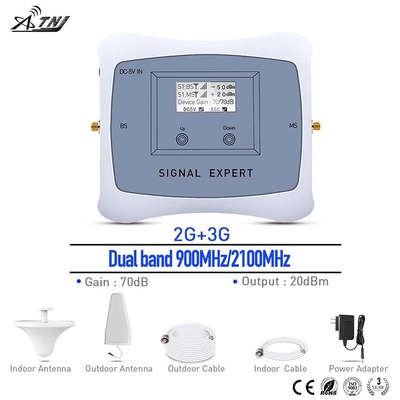 2G 3G 4G 70dB bereiken Cellulaire Signaal Hulp900mhz 2100MHz Versterker