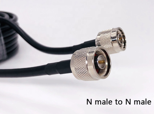 5m Mannetje met beperkte verliezen van de Signaal het Hulp Coaxiale Kabel N aan de Mannelijke Schakelaar van N